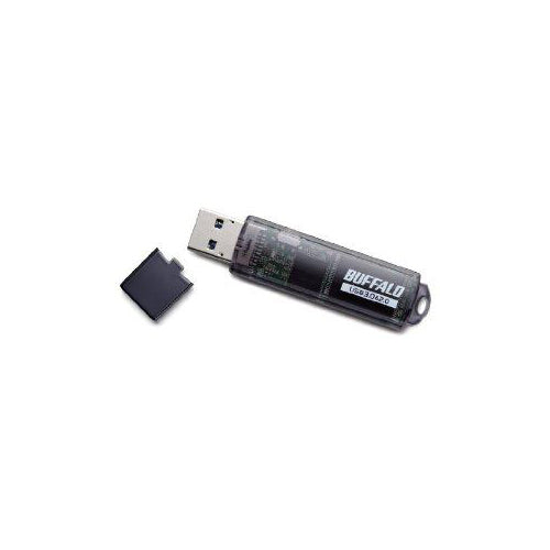 BUFFALO バッファロー USBメモリ USB3.0対応「ライトプロテクト機能」搭載モデル RUF3-C64GA-BK RUF3-C64GABK
