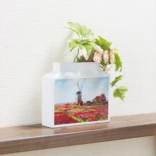 ミュージアムアートフラワーベースM モネ Champ de tulipes K20508924