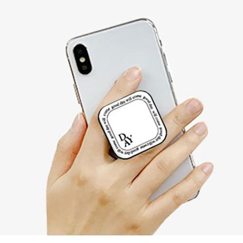 Griptok グリップトック スマホグリップ 四角型 レター ブルー 2105GRTSBLU12