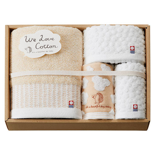 WE LOVE COTTON タオルセット 22314005
