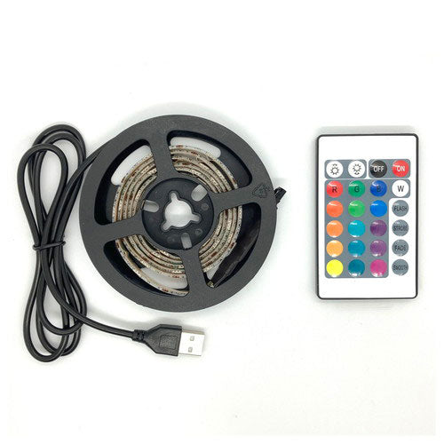 日本トラストテクノロジー USBテープLED 1m RGB TPLED1M-RGBR