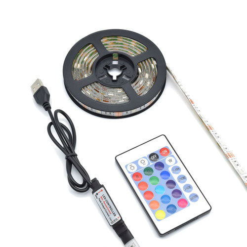 日本トラストテクノロジー USBテープLED 2m RGB TPLED2M-RGBR