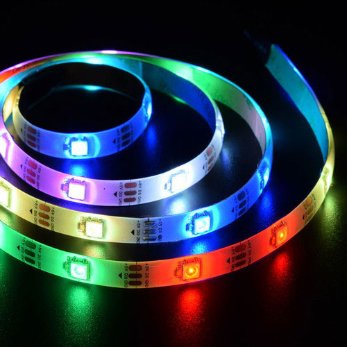 日本トラストテクノロジー USBテープLED 2m 流れるRGB TPLED2M-RGBB