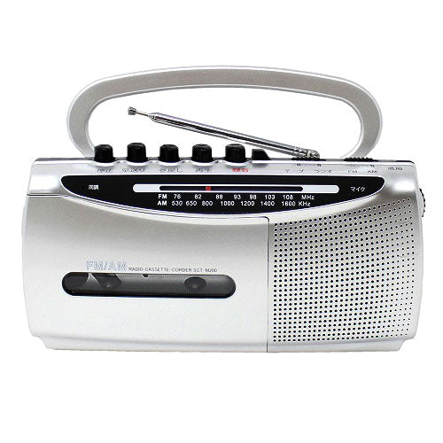 WNTECH モノラルラジカセ SCT-M200S