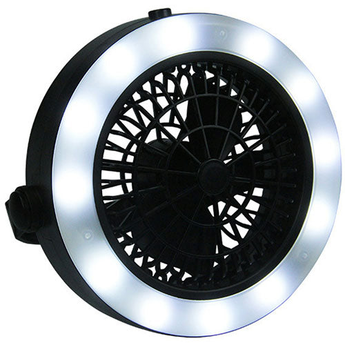WINTECH 乾電池対応LEDランタン(ファン機能搭載) KCL-120BF