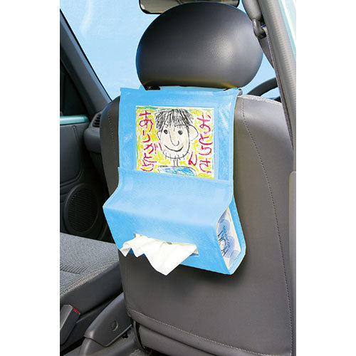 ARTEC プレゼント車用ティッシュホルダーライトブルー ATC4624