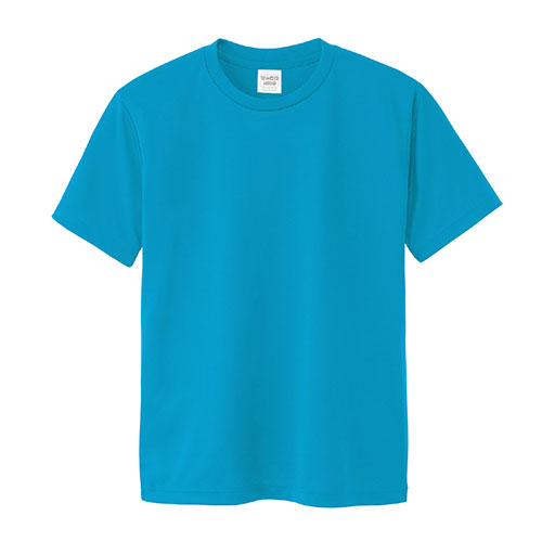 ARTEC ATドライTシャツ 130cm ターコイズ 150gポリ100% ATC38588