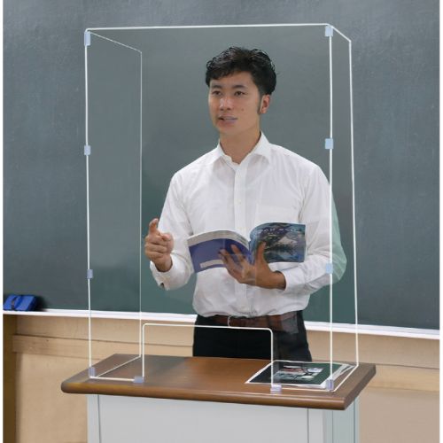 ARTEC スタンディング卓上パーテーション 900×650×350 ATC51280
