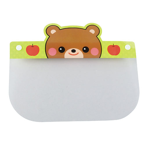 ARTEC かわいいどうぶつフェイスシールド(子供用)くま ATC51413