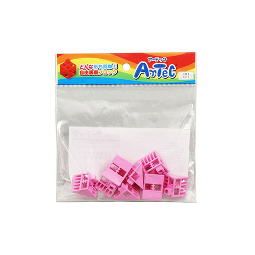 ARTEC Artecブロック 三角A 8P ピンク ATC77796