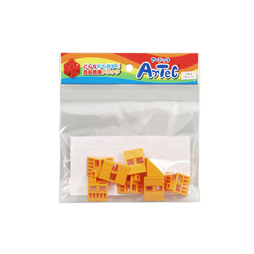 ARTEC Artecブロック 三角A 8P オレンジ ATC77804