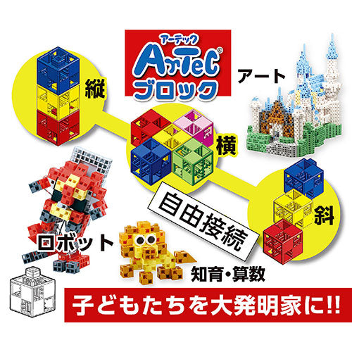 ARTEC Artecブロック 三角A 8P 茶 ATC77812