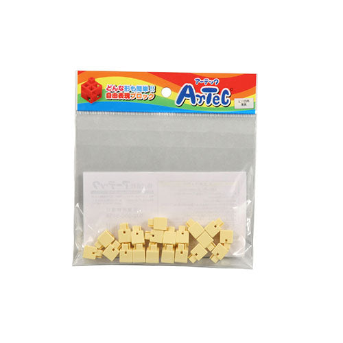 ARTEC Artecブロック ミニ四角 20P 薄黄 ATC77826