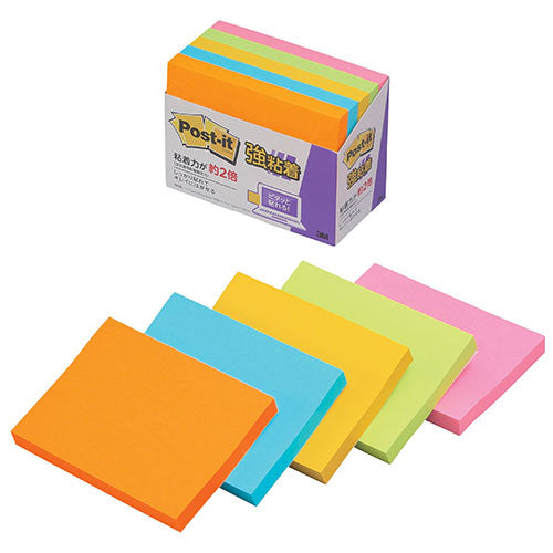 3M Post-it ポストイット 強粘着 ノート 5個パック 3M-657-5SSAN