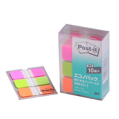 3M Post-it ポストイット エコノパック 超丈夫なインデックス 3M-6861S-2