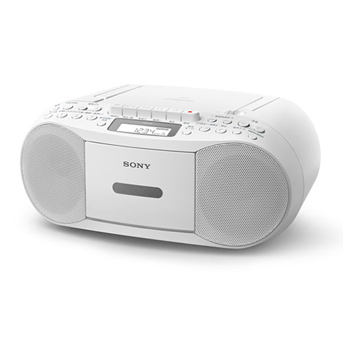SONY ソニー CDラジオカセットレコーダー ホワイト CFD-S70-W