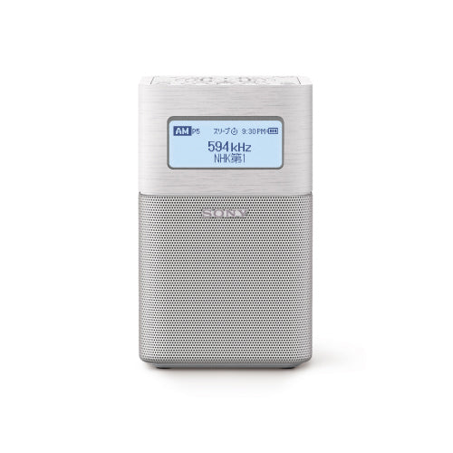 SONY ソニー FM/AMホームラジオ ホワイト SRF-V1BT-W