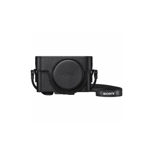 SONY RX100シリーズ用ジャケットケース ブラック LCJ-RXKBC