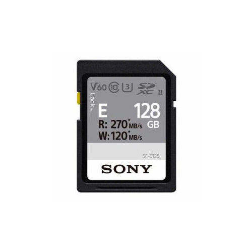 SONY SDXC UHS-II メモリーカード Class10 ソニーハイエンドSDカードシリーズ 128GB SF-E128