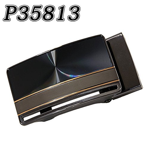 TENKAPAS 無段階調整 快適便利  オートロック 本革 ベルト メンズ P35813