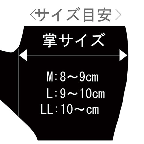 TKJP 極厚・両面ダイヤグリップ・安心安全の使い捨てニトリル手袋 Mサイズ 50枚入 ブラック glove005-50-m-bk