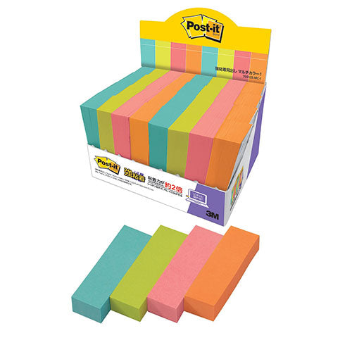 3M Post-it ポストイット 強粘着見出し マルチカラー1 増量パック 3M-7001SS-MC-1