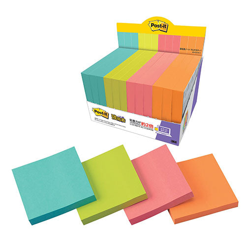 3M Post-it ポストイット 強粘着ノート マルチカラー1 増量パック 3M-6541SS-MC-1