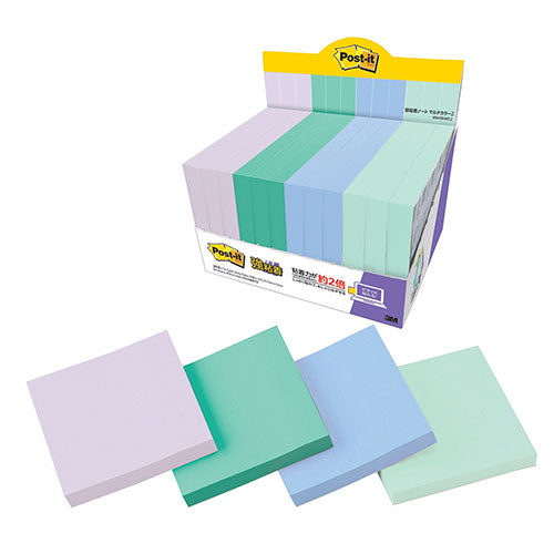 3M Post-it ポストイット 強粘着ノート マルチカラー2 増量パック 3M-6541SS-MC-2