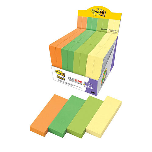 3M Post-it ポストイット 強粘着ふせん マルチカラー6 増量パック 3M-5001SS-MC-6