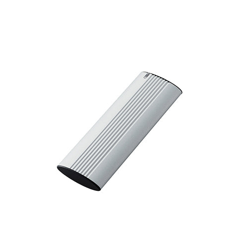 エレコム 外付けSSD/ポータブル/USB3.2(Gen2)対応/Type-C/1TB/シルバー ESD-EH1000GSV