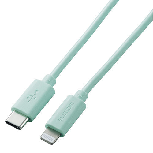 エレコム ライトニングケーブル Type-C-Lightning 1m グリーン U2C-APCL10GN