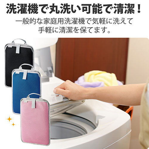 エレコム ハンドル付きバッグインバッグ 洗えるタイプ BM-IBHWSV11BK