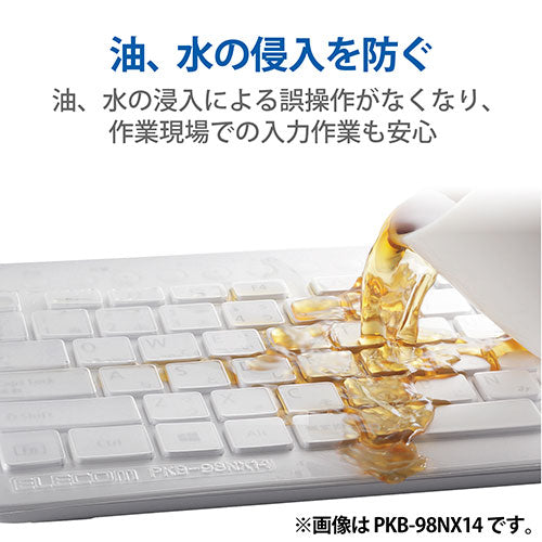 エレコム 抗菌仕様キーボード防塵カバー PKP-HPD1
