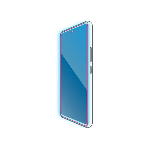 エレコム Galaxy A53 5G ガラスフィルム SHOCKPROOF ブルーライトカット PM-G224FLGZBL