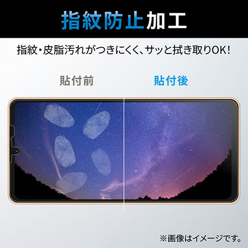 エレコム AQUOS sense6s フィルム 指紋防止 反射防止 PM-S221FLF