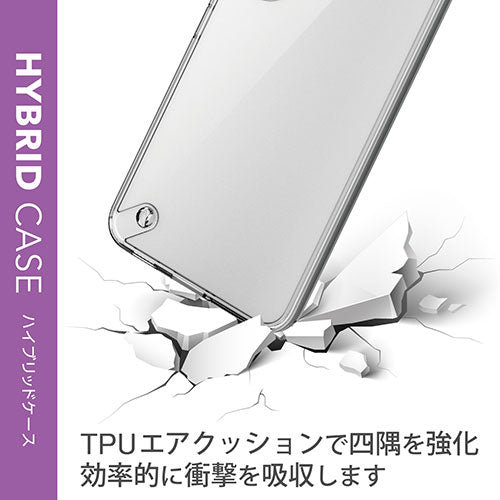 エレコム Galaxy S22 ハイブリッドケース PM-G221HVCKCR