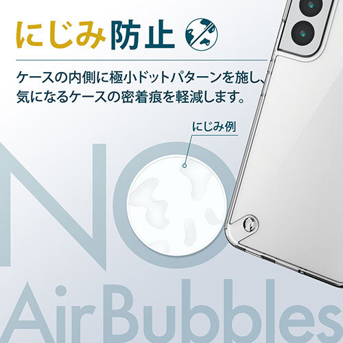 エレコム Galaxy S22 ハイブリッドケース PM-G221HVCKCR