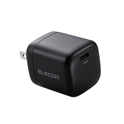 エレコム AC充電器/USB充電器/USB Power Delivery/45W/USB-C1ポート/スイングプラグ/ブラック MPA-ACCP29BK