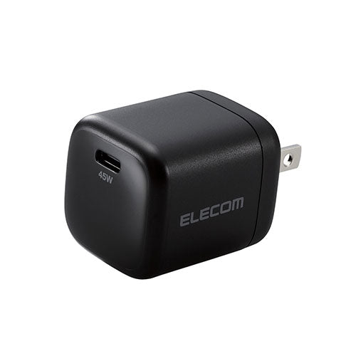エレコム AC充電器/USB充電器/USB Power Delivery/45W/USB-C1ポート/スイングプラグ/ブラック MPA-ACCP29BK