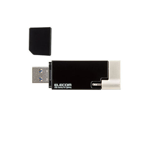 エレコム Lightningコネクタ搭載USB3.2 Gen1メモリ MF-LGU3B256GBK