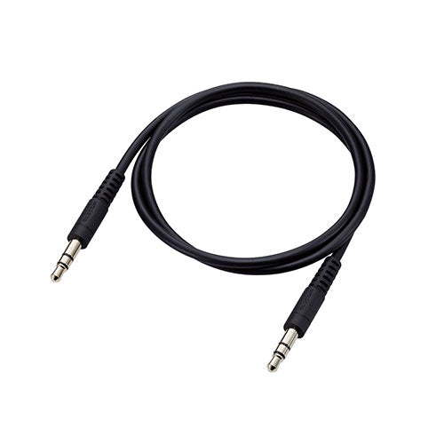 エレコム オーディオケーブル(φ3.5ステレオミニ) やわらかタイプ AX-35MY05BK