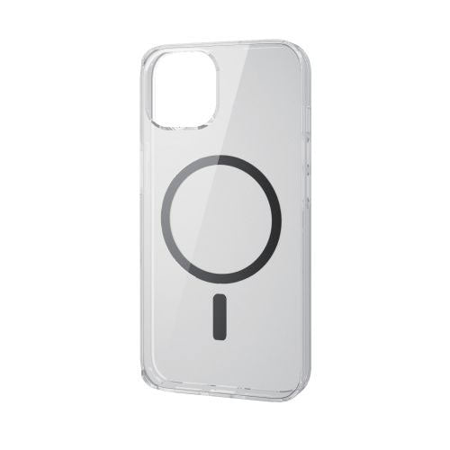 エレコム iPhone 14 ハイブリッドケース MAGKEEP PM-A22AMAG02BK