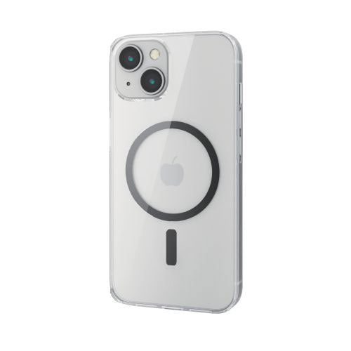 エレコム iPhone 14 ハイブリッドケース MAGKEEP PM-A22AMAG02BK