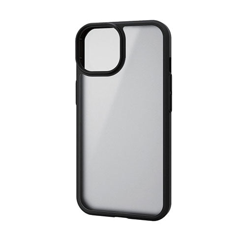 エレコム iPhone 14 TOUGH SLIM 360度保護 シルキークリア PM-A22ATS3MBK