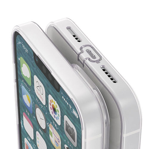 エレコム iPhone 14 ソフトケース 極み PM-A22AUCTCR