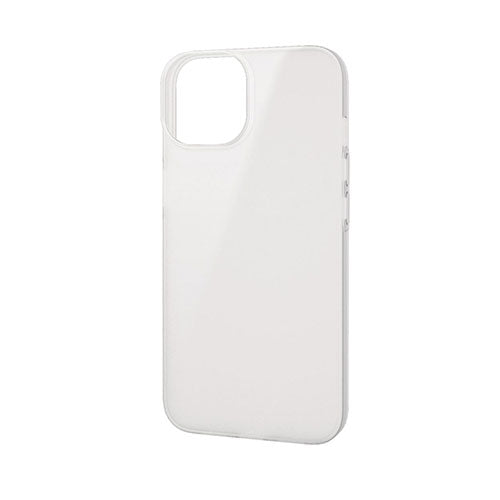 エレコム iPhone 14 ソフトケース 薄型 シルキークリア PM-A22AUCUMCR