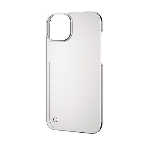 エレコム iPhone 14 Plus ハードケース ストラップホール付 PM-A22BPVCR