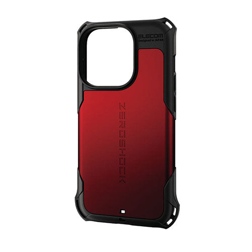 エレコム iPhone 14 Pro ZEROSHOCK PM-A22CZERORD