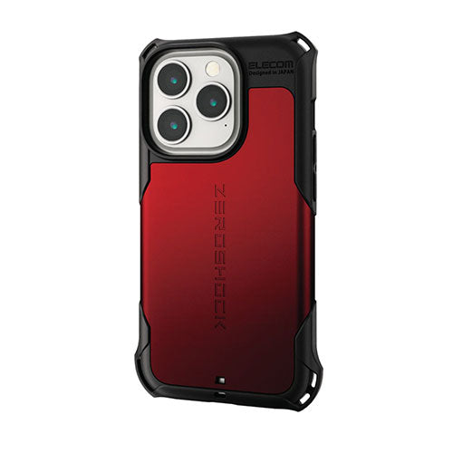 エレコム iPhone 14 Pro ZEROSHOCK PM-A22CZERORD