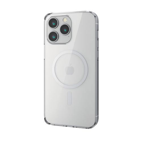 エレコム iPhone 14 Pro Max ハイブリッドケース MAGKEEP PM-A22DMAG02WH